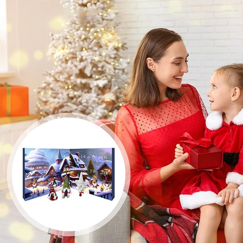 GNOMEDAYS 2025 – Handgjord plysch-tomte-adventskalender för en magisk julnedräkning