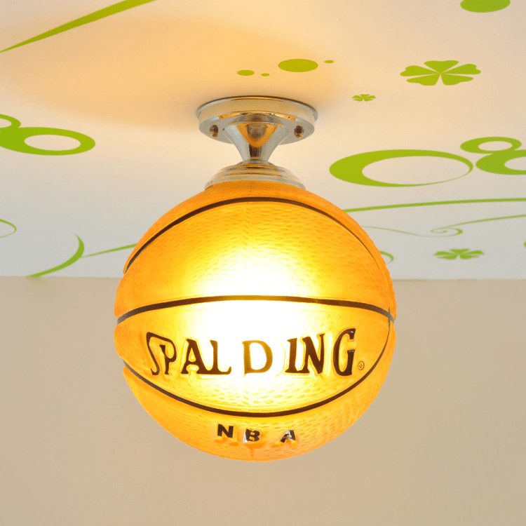 GOAL GLOW - LED-taklampa för barnrum med fotbollsmotiv