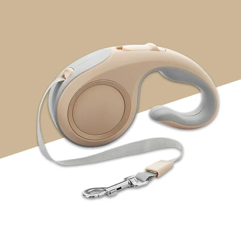 Hundsele med utdragbart mjukt grepphandtag