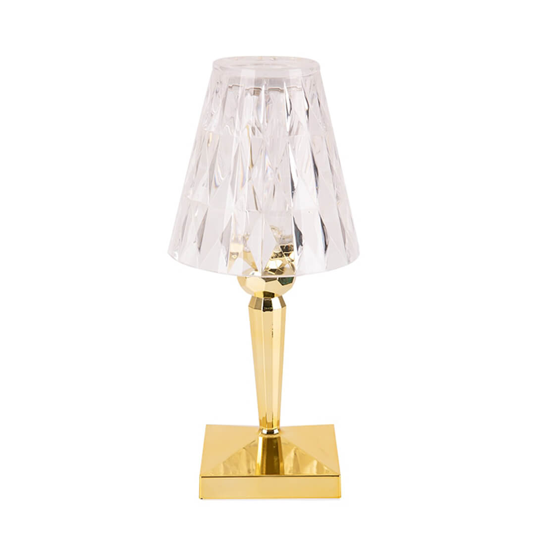RoyaleGlow Crystal Trådlampa LED | Touch Control & Uppladdningsbar Inomhus/Utebelysning