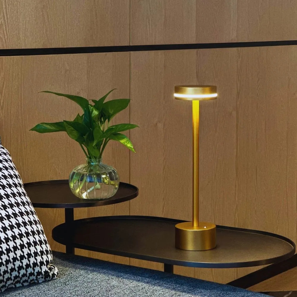 LED Bordslampa Uppladdningsbar Aluminium Dimmbar