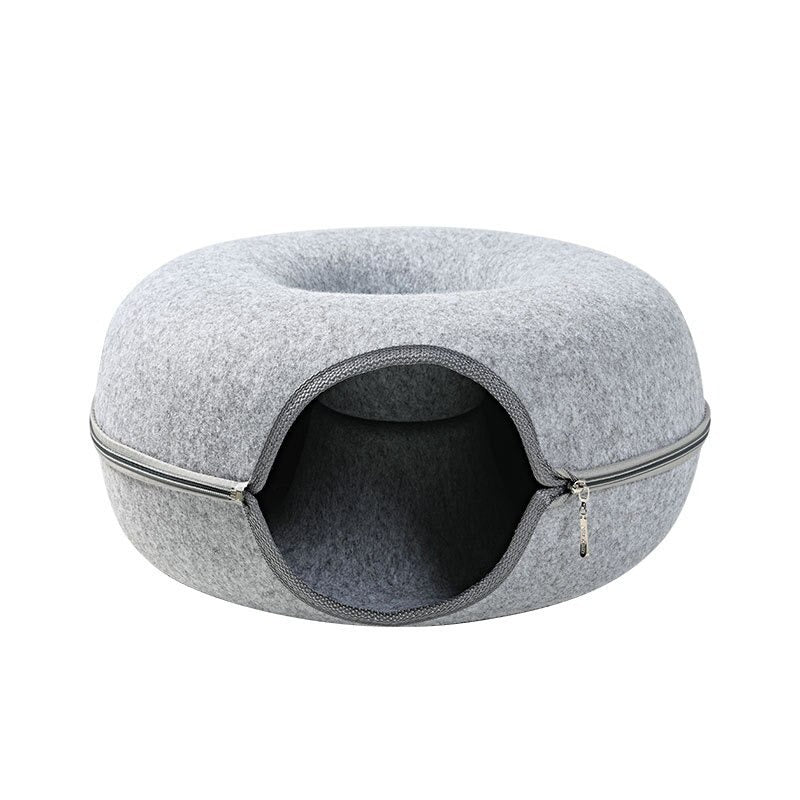 Katt Donut Säng
