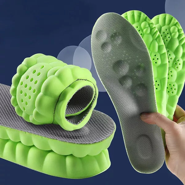 Shoe Insoles med gel dämpning och bågstöd