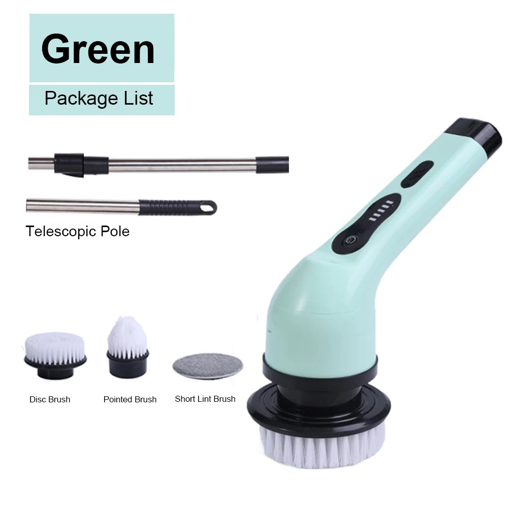 Elektrisk snurrskrubber