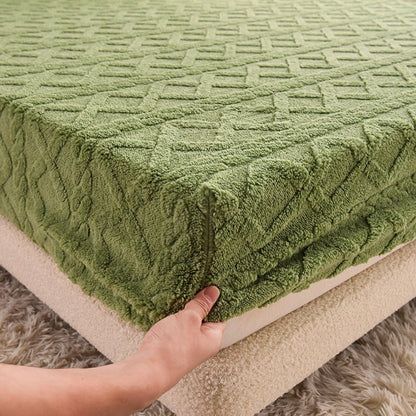 Duvet Cover Set Mjuk Sammet Sängkläder