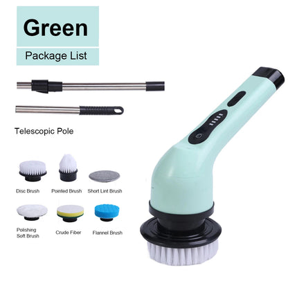 Elektrisk snurrskrubber