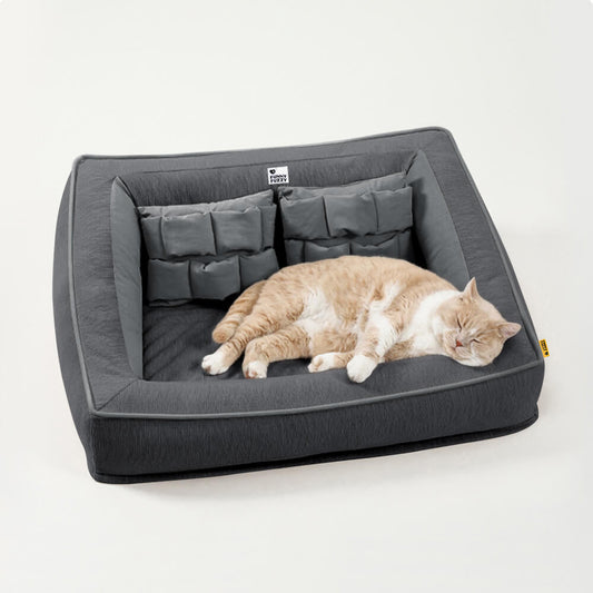 Comfort Ortopedisk Hundsoffa Säng Stödjande Stilig Skum