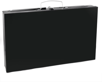 Grillmate Fold - hopfällbar stål koffertgrill för trädgård, camping och utomhus BBQ