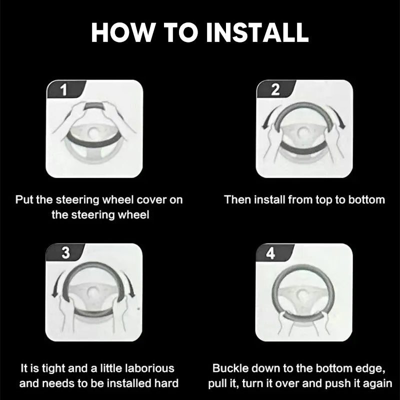 HANDLOCK – Andningsbar, halkfri rattknopp för bekväm körning