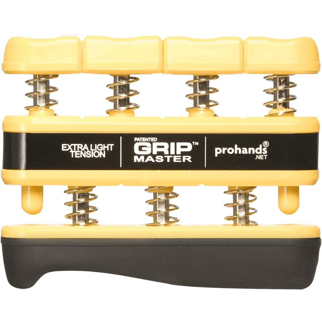Gripmaster Justerbar Handstyrketränare - Förbättrar fingerstyrka, flexibilitet och fingerfärdighet - Kompakt och bärbar tränare för idrottare och musiker