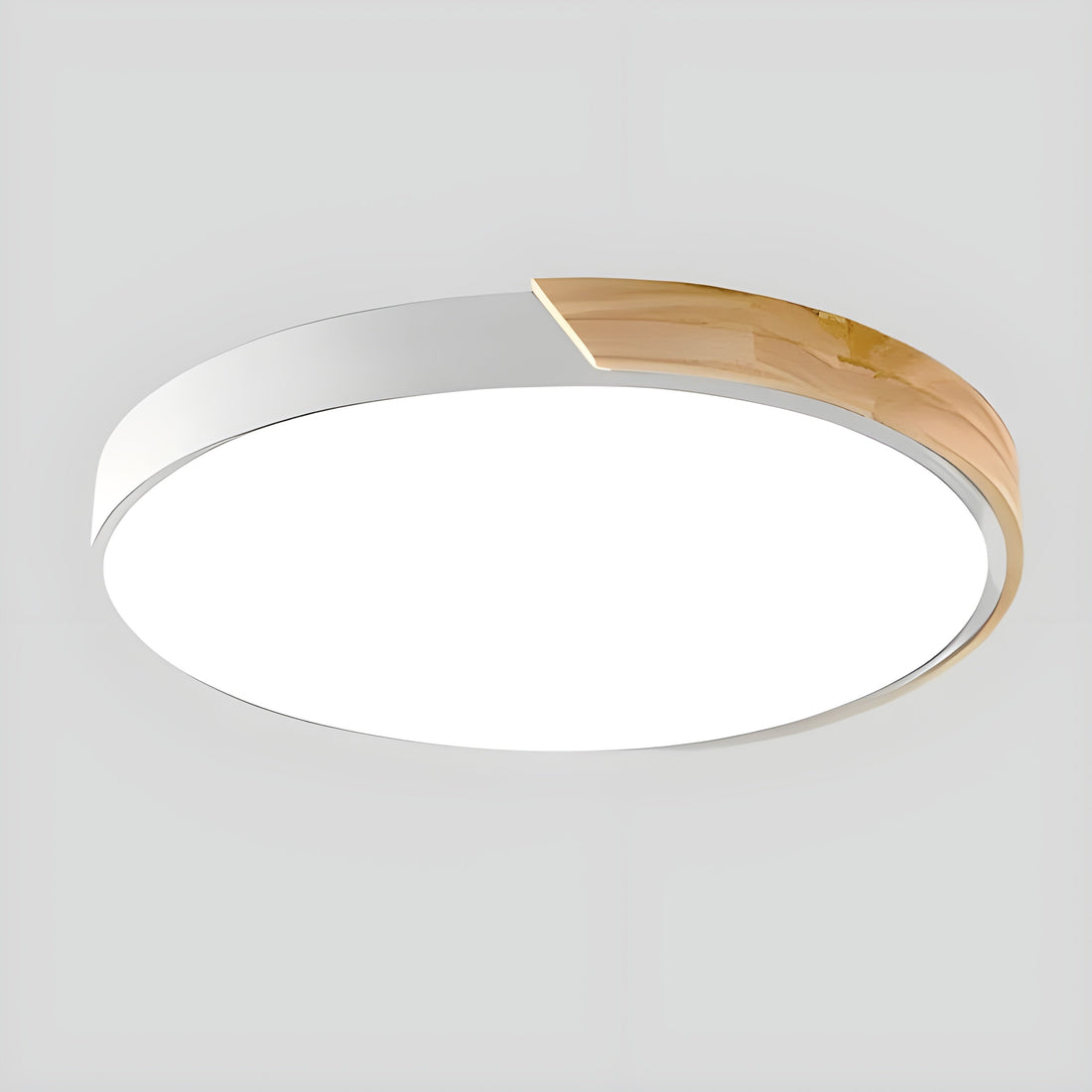 LED-taklampa i trä - Dekorativ &amp; Modern i mjuka macarons färger Skandinaviskt design