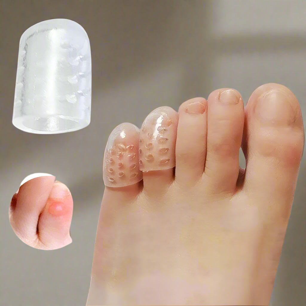 Royaleva silikon tåskydd för smärtlindring och komfort