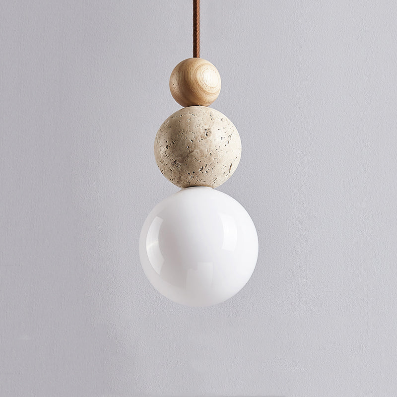 OpalEssence - Modern Travertin Pendellampa