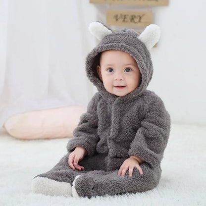 Söt babybody i björndesign