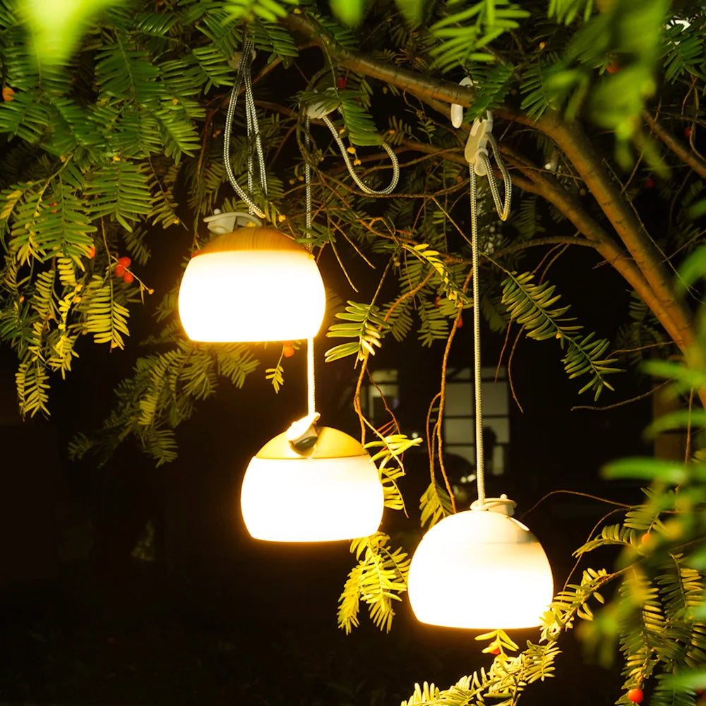 Carvallo WanderLicht Retro | USB-uppladdningsbar | 3600 mAh batteri | Upp till 12h ljusduration