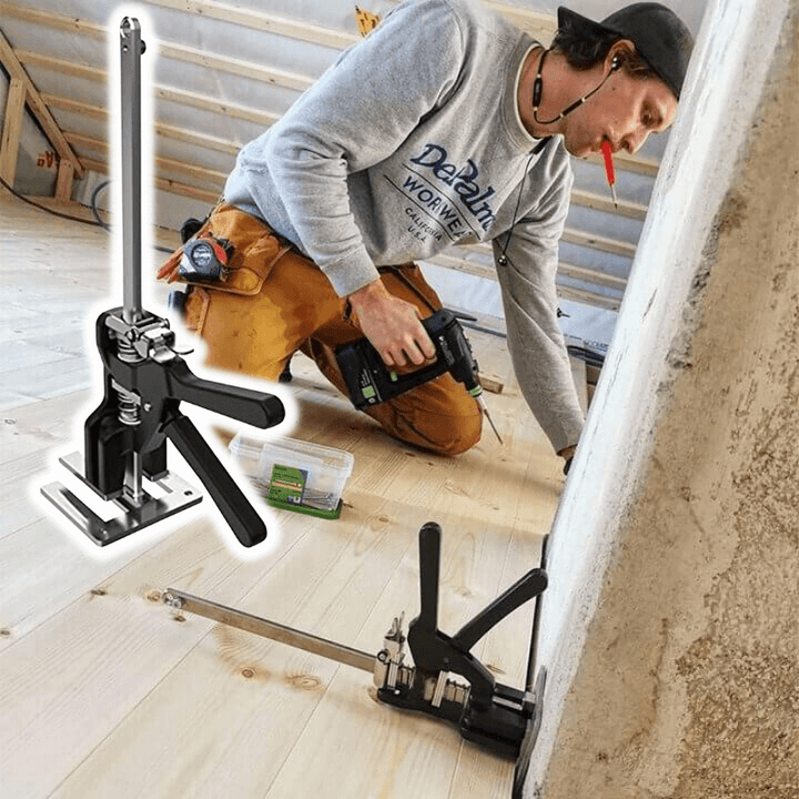 HandyAssistant Justerbart lyft- och klämverktyg - 220 kg bärkapacitet för dörrar, fönster, kakel och mer