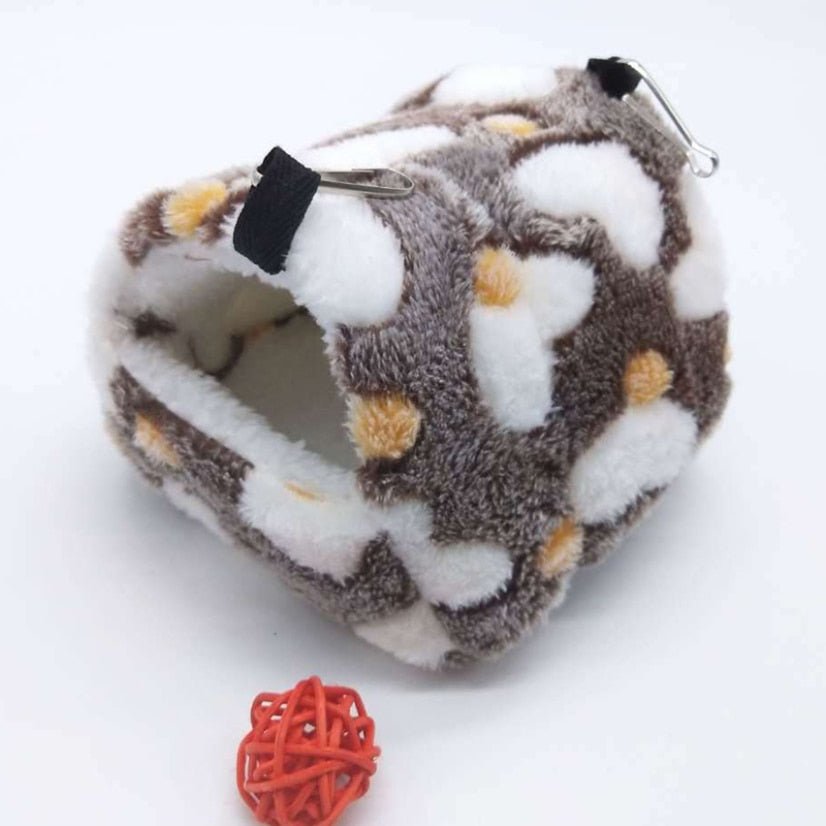 Harryhamster – Plysch-hängmatthus för hamstrar och små naggande djur