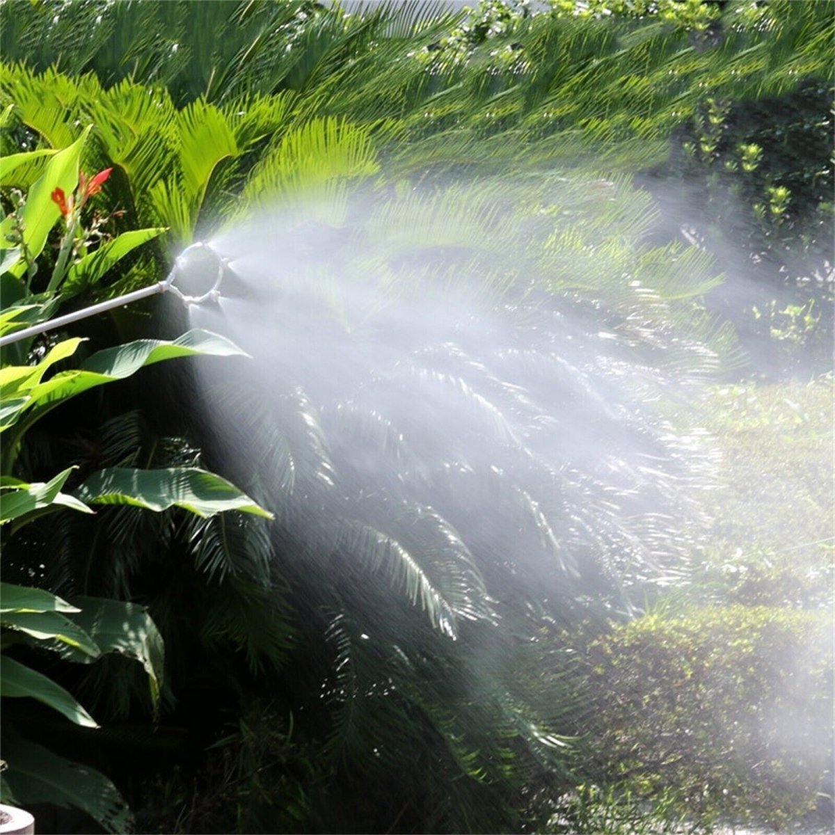 Högtrycks-injektor-sprayar - rostfritt stål trädgårdsredskap med flera munstycken för effektiv växtbevattning och gödseltillförsel