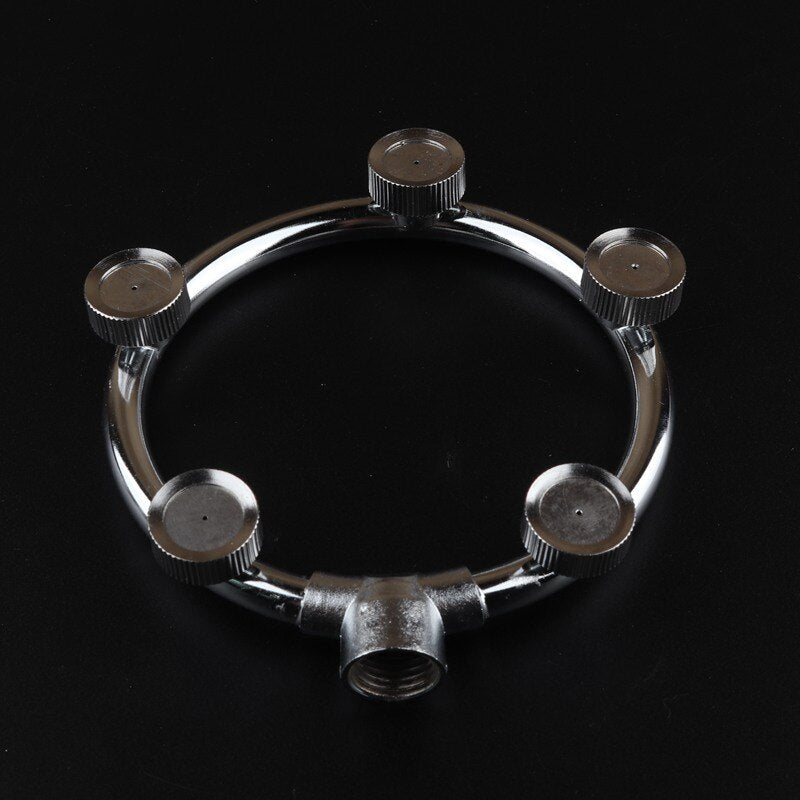 Högtrycks-injektor-sprayar - rostfritt stål trädgårdsredskap med flera munstycken för effektiv växtbevattning och gödseltillförsel