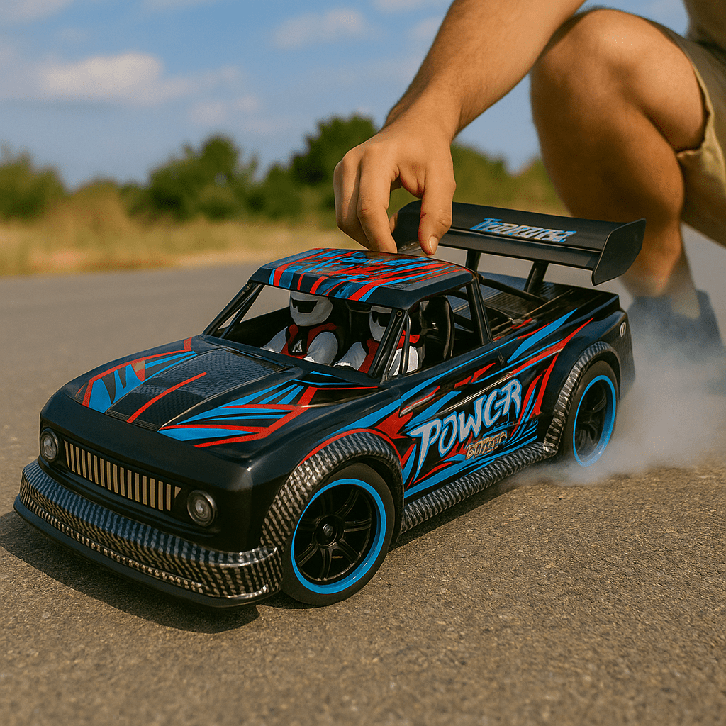 Fjärrkontrollad Bil 4WD Drift Racer Truck