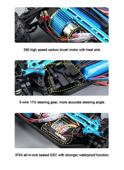 Fjärrkontrollbil Off-Road Monster Truck