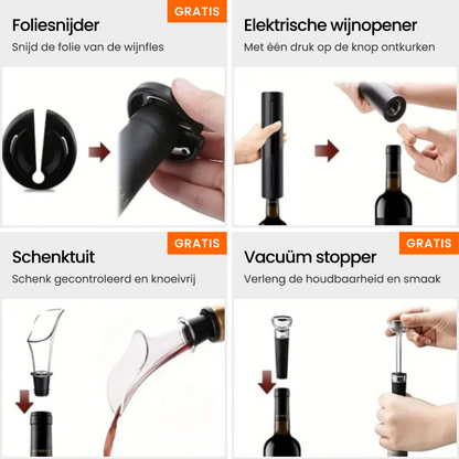 Carvallo - Elektrisk vinöppnare av lyxklass