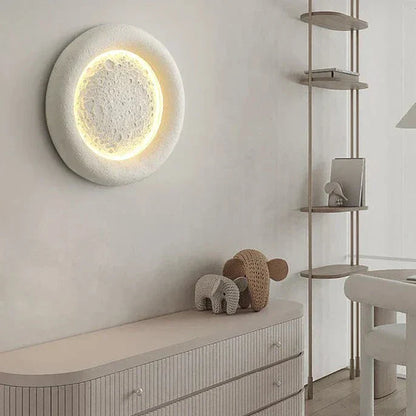 LumiLuxe – Elegant Rund Harzlampa