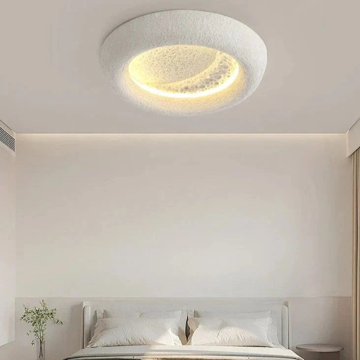 LumiLuxe – Elegant Rund Harzlampa