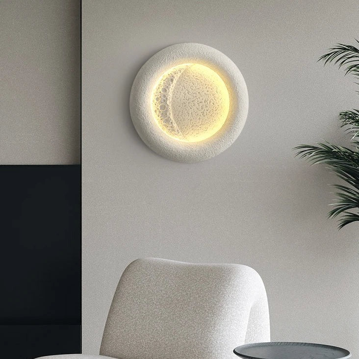 LumiLuxe – Elegant Rund Harzlampa