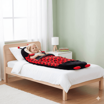 HUGSLEEPERS – 2-i-1 Mjukisdjur &amp; Sovsäck för Barn