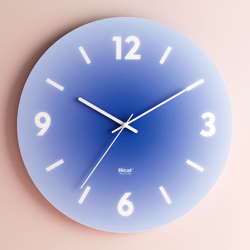 Lyxig Glas Vägclocka