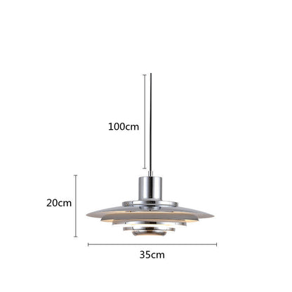 AlumaLuxe - Modern Aluminium Taklampa
