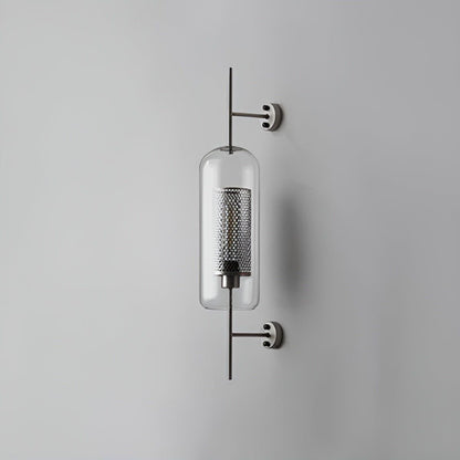 SleekGlass Lampa - Nordisk Elegant Glass Vägglampa för Modern Inredningsdesign