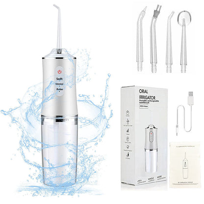 Trådlös Vattentandtrådsapparat – Bärbar Uppladdningsbar Oral Irrigator för Djup rengöring