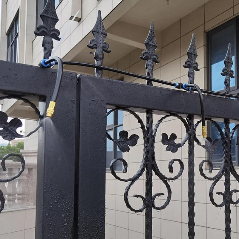 Droppbevattningskit med 360° flexibel slang