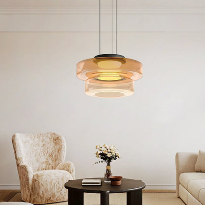 LumiCraft - Glaspendelamp i Bauhaus-stil
