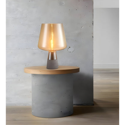 GlowSphere Bordslampa – Italiensk Glaskula Design