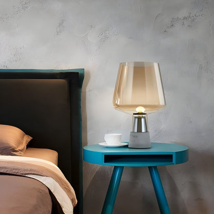 GlowSphere Bordslampa – Italiensk Glaskula Design