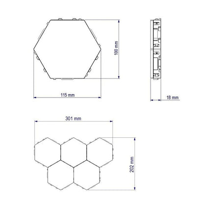 HexaTouch Belysning