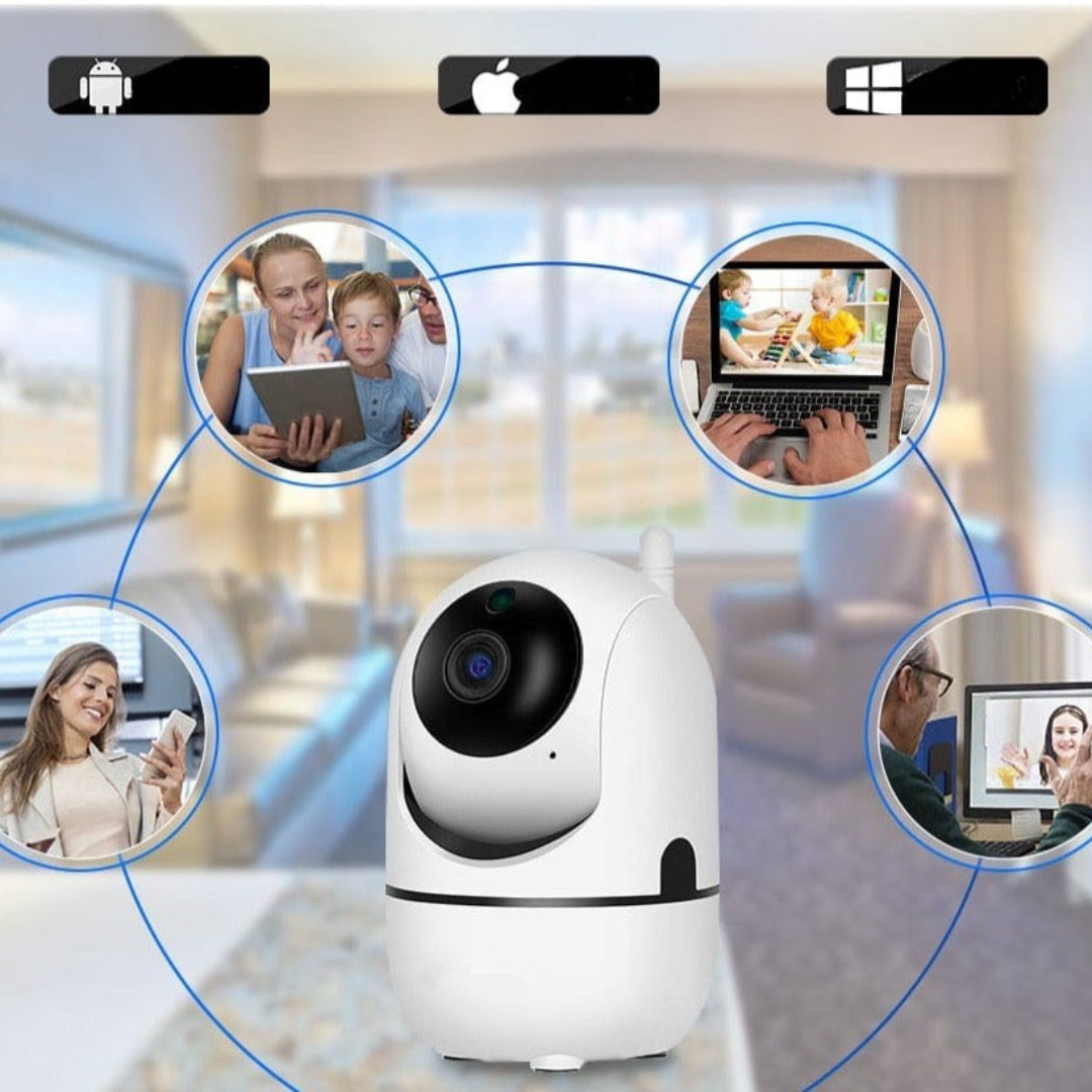 Baby Monitor Kamera Trådlös Video Nattseende