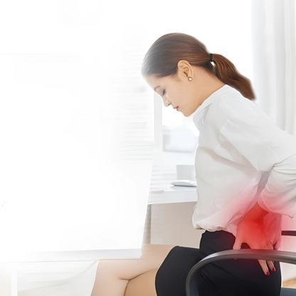 Ryggstödsdyna med minnesskumdesign