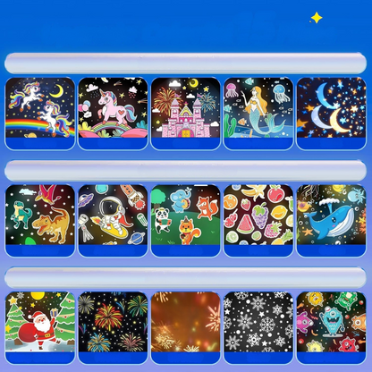 Galaxy Star Projektor Ljus för Sovrum