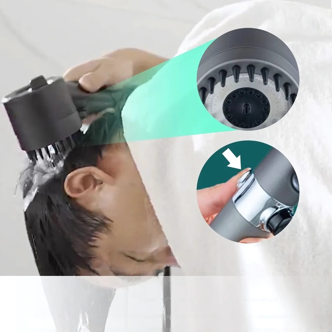 Högtryck Duschhuvud med Vattenfilter