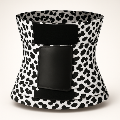 Midjetränare Svettbälte Kroppskontur Omslag