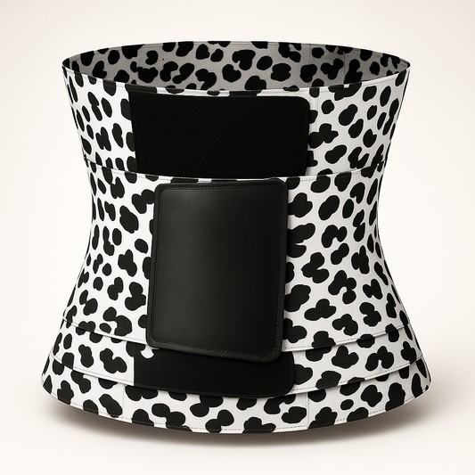 Midjetränare Svettbälte Kroppskontur Omslag