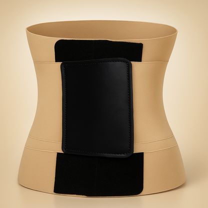 Midjetränare Svettbälte Kroppskontur Omslag