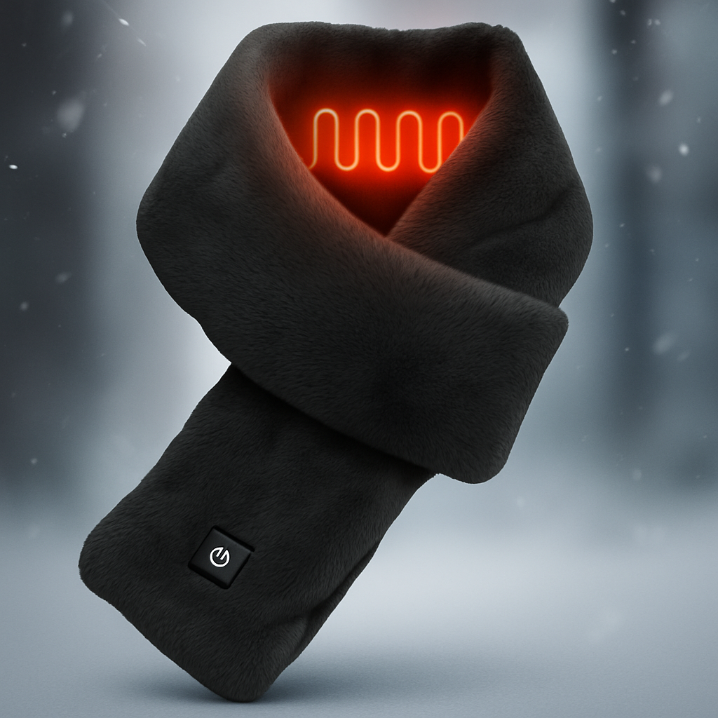 Värmande Halsduk med Mjuk Fleece för Vinterns Värme