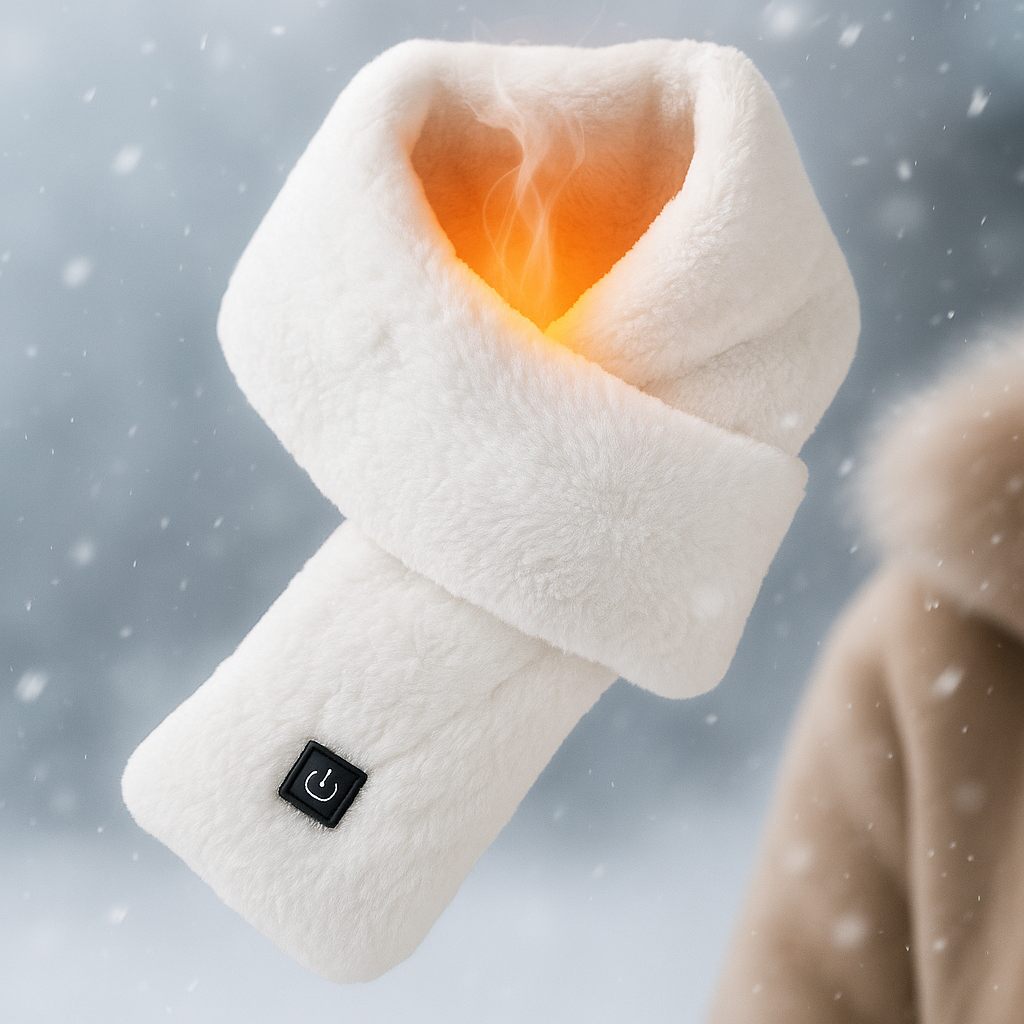 Värmande Halsduk med Mjuk Fleece för Vinterns Värme
