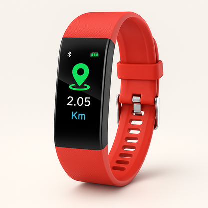 Smartwatch med hälsospårning för seniorer