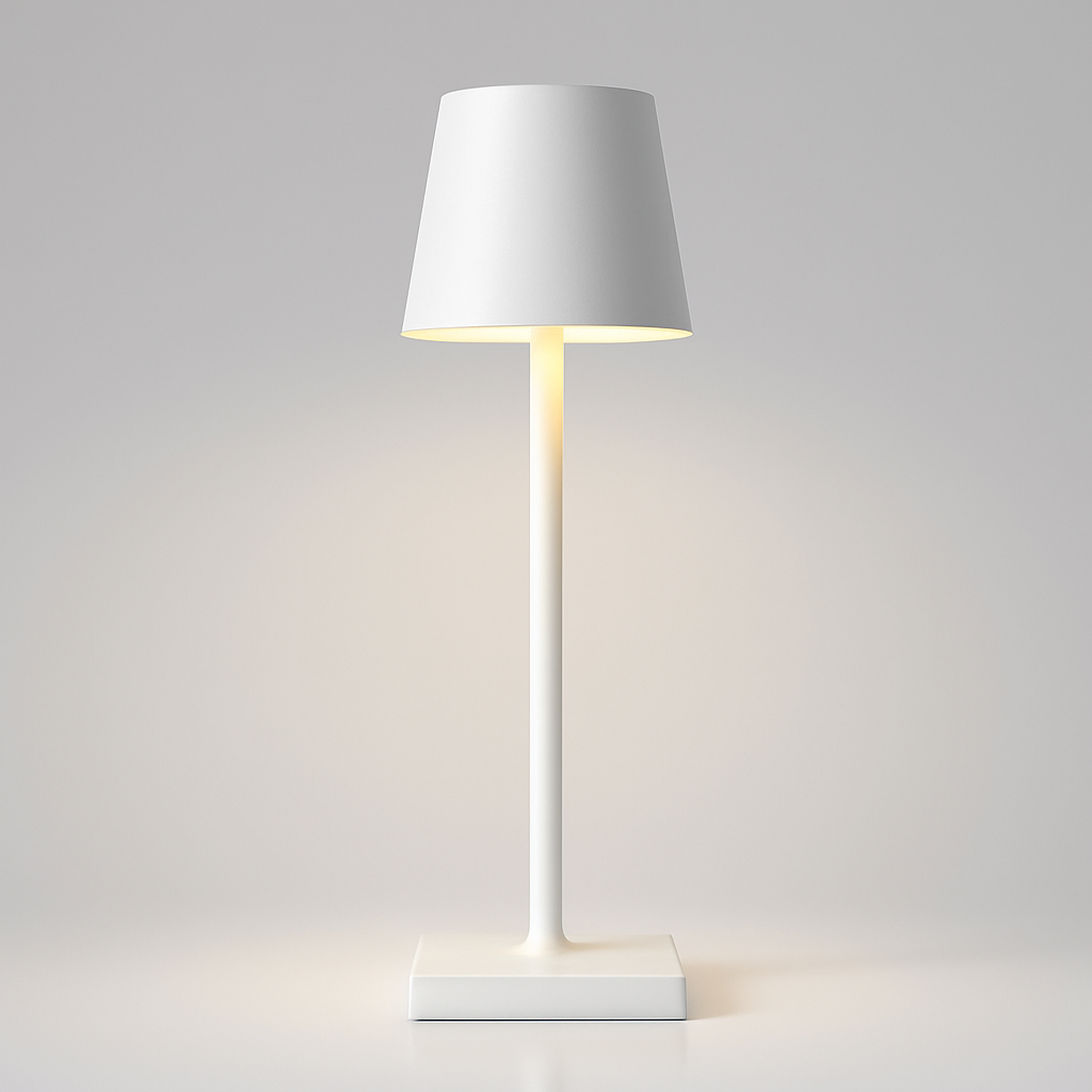 Trådlampuppladdningsbar LED Bordslampa